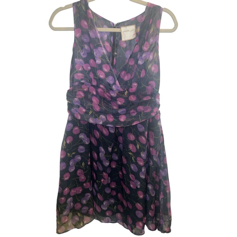✨Fumblin’ Foe Cherry Chiffon Mini Dress✨